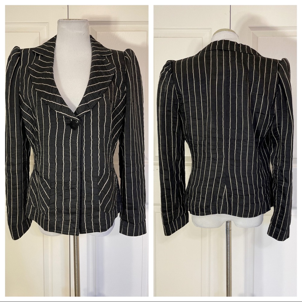 Armani Collezioni linen blend blazer